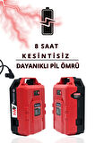 IŞKIN ALMA FİLİZ ALMA MAKİNESİ FINDIK ALTI 1.2 KG 21 VOLT 15 AMPER AKÜLÜ KÖMÜRSÜZ