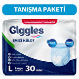GİGGLES KÜLOTLU HASTA BEZİ LARGE 90 ADET