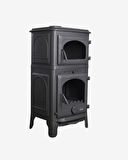 TDS İnci Fırınlı Kapalı Döküm Şömine Soba