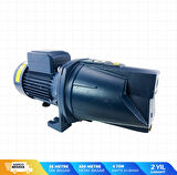 İbeltech Jet1500AH 2Hp Bakır Sargılı 1'' 55 Metre Dik Basar Jet Pompa