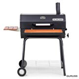 Guruss CG-075 Kömürlü Barbekü Mangal + Kılıf + Önlük