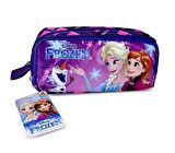 Frozen Lisanslı Işıltılı Çanta, Beslenme Çantası,Kalem Kutu,Beslenme Kabı ve Suluk