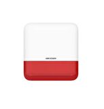 Hikvision DS-PS1-E-WE 868 MHz Kablosuz Harici Siren Kırmızı