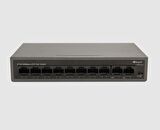VGuard VG-SW1008P-60 8 Port PoE 2 Port Uplink Yönetilemeyen PoE Switch