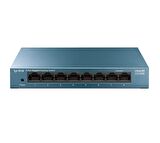 Tplink LS108G  8 Port 10/100/1000Mbps Masaüstü Ethernet Switch 