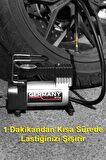12 V Araba Oto Araç Lastik Şişirme Pompası 160 Psi Metal Gövde  Kompresör