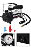 12 V Araba Oto Araç Lastik Şişirme Pompası 160 Psi Metal Gövde  Kompresör