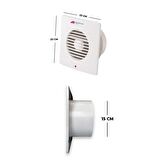 Mutlusan Banyo ve Tuvalet Aspiratörü 150 mm