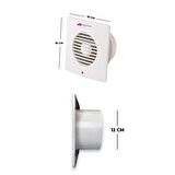 Mutlusan Banyo ve Tuvalet Aspiratörü 120 mm