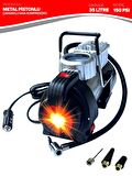 150 PSİ 12 V Araba Oto Araç Lastik Bot Şişirme Pompası Hava Kompresörü