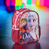 Frozen Lisanslı Anaokulu Çantası Tek Bölmeli HAWK MY DESTINY VE BESLENME ÇANTASI
