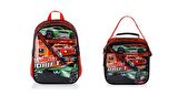 HOT WHEELS İLKOKUL ÇANTASI HAWK DRIFT,BESLENME ÇANTASI VE KALEM KUTU