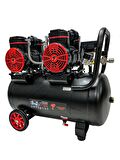 Catpower 50 Litre 4 Pistonlu Sessiz Hava Kompresörü 4Hp Bakır Sargı Motor 8 Bar