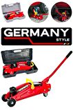 Germany Stlye 2 Ton Timsah Kriko ve 150 Psı Çift Piston Çakmaklı Kompresör Lastik Tamir Kiti Hediyel