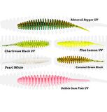 Fujin Tantoo 40mm Silikon Balık Chartreuse Black UV