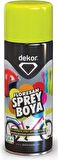 Dekor Sprey Boya Akrilik 400ML Metal Ahşap Floresan Sarı