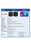 Wireless Carplay Android Araba 4 Çekirdekli Akıcı Full Hd 1080P Wifi 2.4/5G A133AllWinner Chip