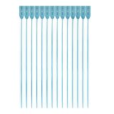 SenkronSeals  Plastik Kayış Mühür Mavi Sıra Numaralı- 460mm / 100 ADET