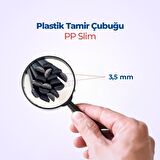 Prolektro Kaynak Çubuk (P) PP (Polipropilen) Slim Siyah 3,5 mm (Paket Içi̇ 30 Adet) Plastik Kaynak Elektrot