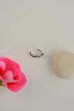 Mavi Kelebek Halka Tragus Piercing Helix Kıkırdak Lob