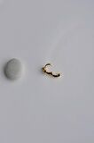 Gold Pembe Kanatlı Kelebek Piercing Tragus Helix Forward Helix