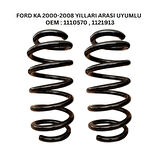 Standart Yay ST110028R - 2000-2008 Ford KA Arka Helezon Yay Takımı (2 Adet)