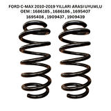 2010-2019 Ford C-Max İçin Standart Yay ST110122R - 2 Adet Arka Helezon Yay Takımı