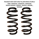 Peugeot 4007 (2007-2012) Uyumlu Standart Yay ST106066F - Ön Helezon Yay Takımı - 2 Adet