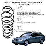 1995-2001 Audi A4 Avant İçin Standart Yay ST102003R - 2 Adet Arka Helezon Yay Takımı