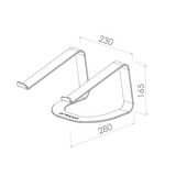 Prexua Lifter Ergonomik Metal Notebook & Laptop Standı - Gold