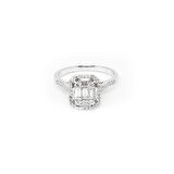 0.34 Crt Pırlanta Baget Yüzük