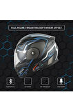 FM Radyolu Kask Kulaklığı Su Geçirmez Bluetooth 5.3 Motosiklet Kask Kulaklık