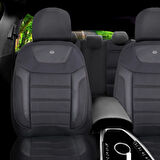 Dacia Sandero Araçlara Uyumlu Oto Koltuk Kılıfı Seti - Primier Serisi - Siyah