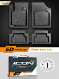 Chery Niche  UYUMLU 5-D OTO PASPAS ( ICON SİYAH )