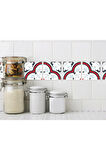 Mutfak ve Banyo Fayans Sticker - 12 Adet