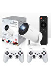 Projeksiyon Cihazı 4K Projektör + Oyun 2in1 Pro Projektör