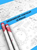 Gezegenler Boyama Kağıdı