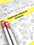 Taşıtlar Boyama Kağıdı