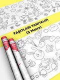 Taşıtlar Boyama Kağıdı