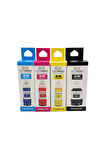 ProPrint Canon GI-40 Muadil Mürekkep Seti 4 Renk Siyah 170ML Renkliler 70 ML - G6040