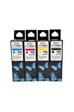 ProPrint HP GT51XL-GT52 Muadil Mürekkep Seti 4 Renk Siyah Renk 90 ML - Renkliler 70 ML GT-5821 - GT-5822