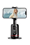 Otomatik Yüz Takipli Gimbal - Akıllı Telefon ve Aksiyon Kamerası için 360° Döner Masaüstü Q02