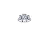 LUXURY COLLECTİON 0,53ct Baget Yüzük