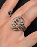 Mührü Şerif 925 Ayar Gümüş Erkek Yüzüğü