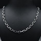 Gemici Zincir 925 Ayar Gümüş 5 MM Oksitlı