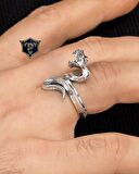 Yılan Figürlü 925 Ayar Gümüş yüzük