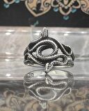 925 Ayar Gümüş Yılan Figürlü 