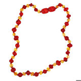 Bebek Damla Kehribar Diş Kolye