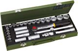 Proxxon 23000 1/2” Cırcır Kollu 29 Parçalı Lokma Takımı