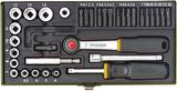 Proxxon 23070 1/4’’ Cırcır Kollu 39 Parçalı Lokma ve Bits Takımı